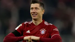 Bayern striker Robert Lewandowski.
