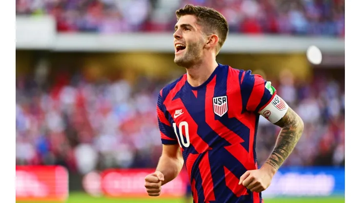 Christian Pulisic of the USA.