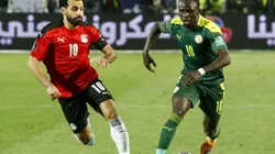 Mohamed Salah and Sadio Mané