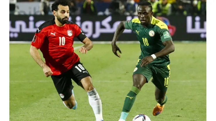 Mohamed Salah and Sadio Mané
