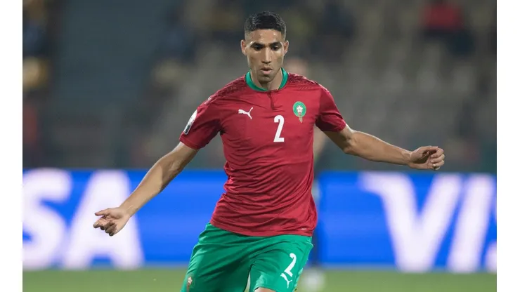Achraf Hakimi of Morocco.