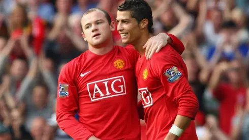 Wayne Rooney and Cristiano Ronaldo