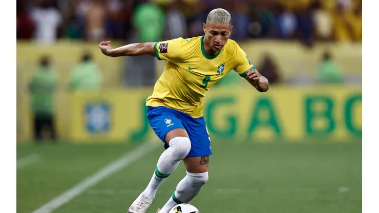 Richarlison in action for Brazil