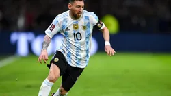 Lionel Messi of Argentina