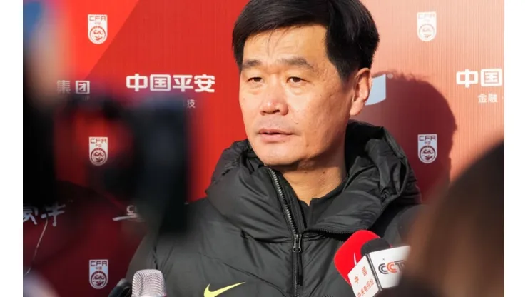 Head Coach Li Xiaopeng of China