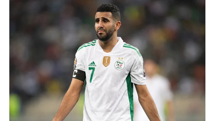 Riyad Mahrez of Algeria