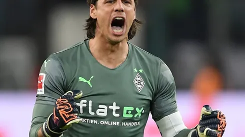 Goalkeeper Yan Sommer of Borussia Monchengladbach and Switzerland