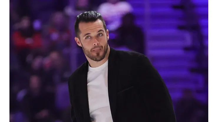 Derek Carr is a hockey game
