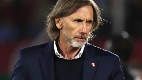 Head coach Gareca of Peru
