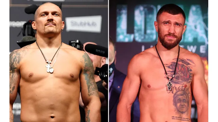 Oleksandr Usyk and Vasyl Lomachenko, patriotic Ukrainian boxers and friends