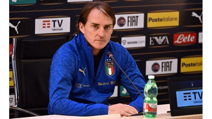 Roberto Mancini of Italy