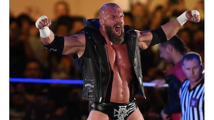 Triple H during a WWE event in 2019