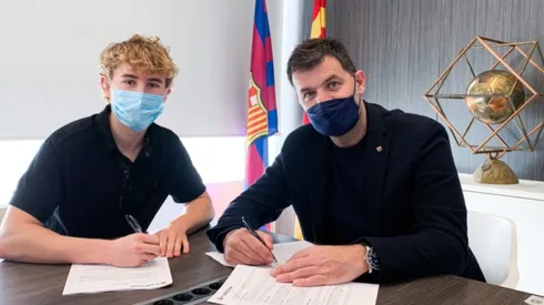 Adrian Simon Gill signs three year deal