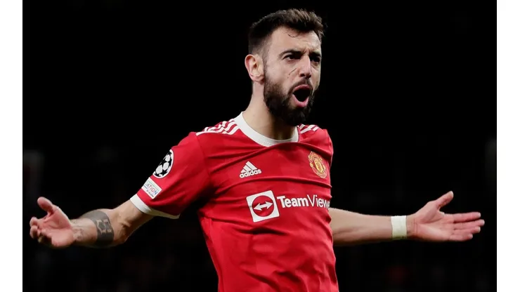 Bruno Fernandes of Manchester United