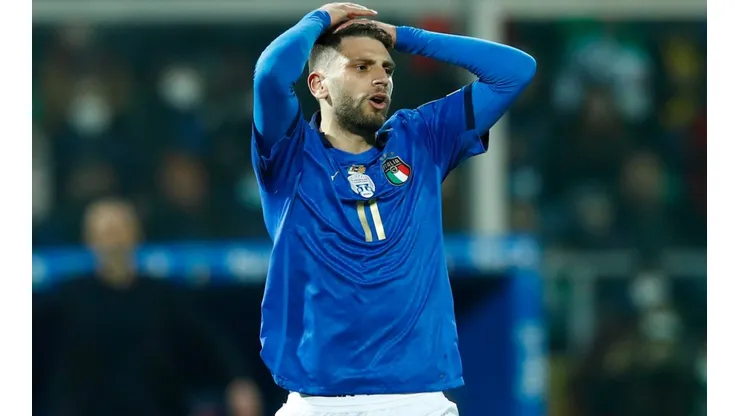 Domenico Berardi's lament after being left out of Qatar 2022