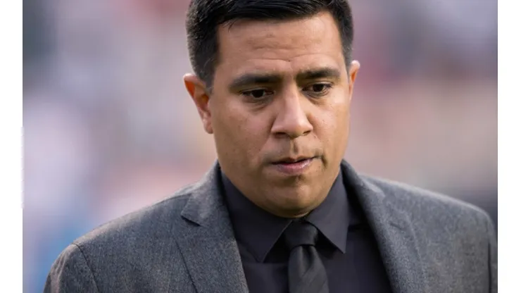 Head coach Cesar Farias of Bolivia