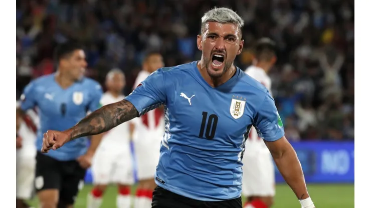 Giorgian De Arrascaeta of Uruguay