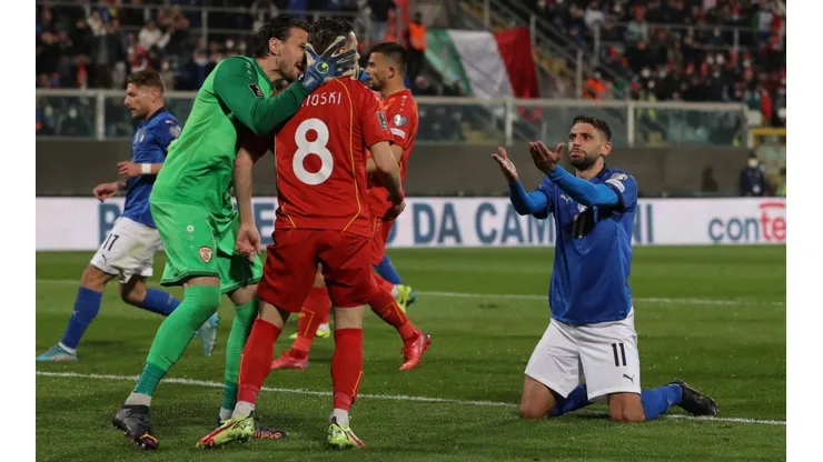 Shocking scenes in Italy as North Macedonia left the hosts with no 2022 World Cup.
