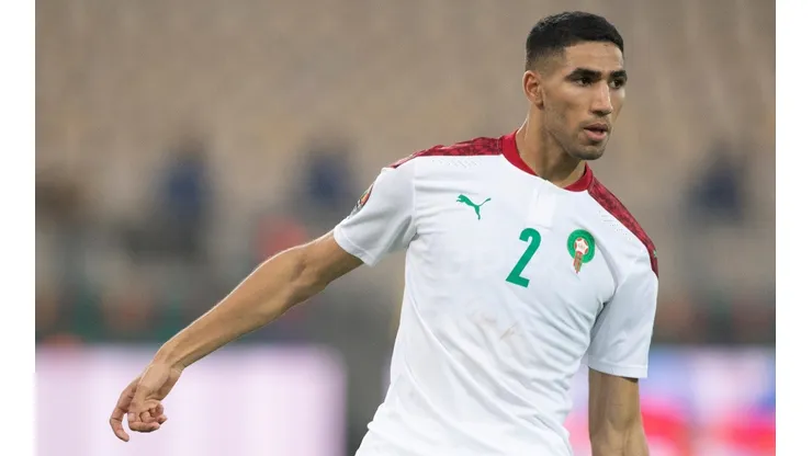 Achraf Hakimi of Morocco.