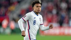 Weston McKennie #8 of the United States