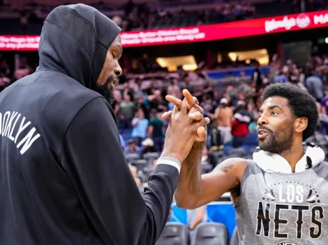 Kevin Durant responds to Kyrie Irving's vaccination rumors