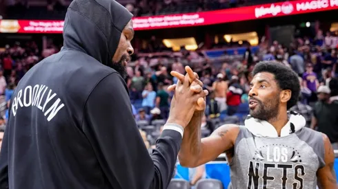 Kevin Durant and Kyrie Irving