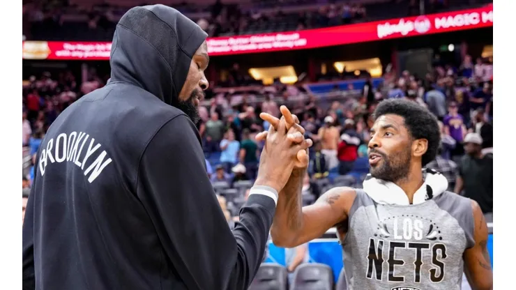Kevin Durant and Kyrie Irving
