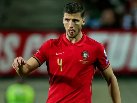 Why is Ruben Dias not playing for Portugal in the 2022 World Cup Qualifiers?