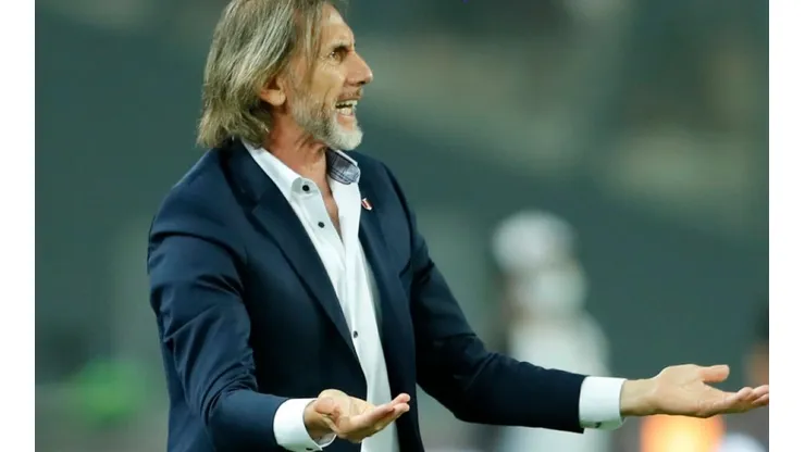 Head coach Ricardo Gareca of Peru