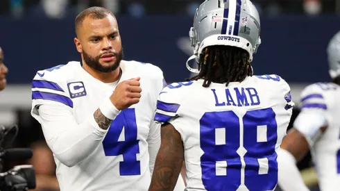 CeeDee Lamb and Dak Prescott