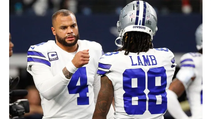 CeeDee Lamb and Dak Prescott