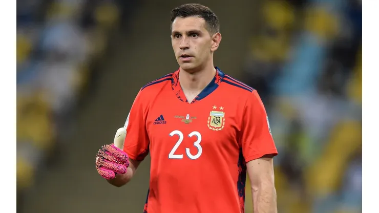 Emiliano Martinez of Argentina.