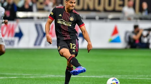 Miles Robinson of Atlanta playing against CF Montreal