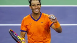 Rafael Nadal at the BNP Paribas Open 2022