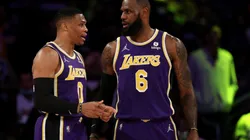 Russell Westbrook and LeBron James