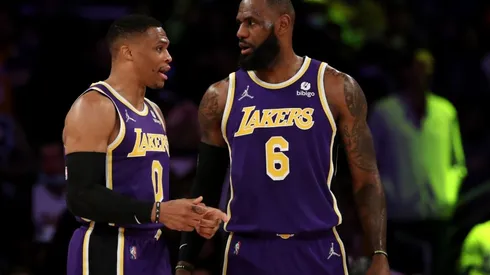 Russell Westbrook and LeBron James