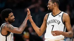 Kyrie Irving and Kevin Durant