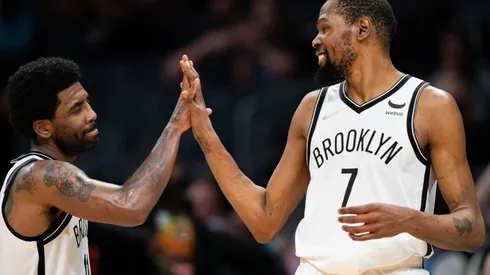 Kyrie Irving and Kevin Durant