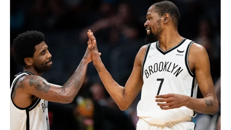 Kyrie Irving and Kevin Durant