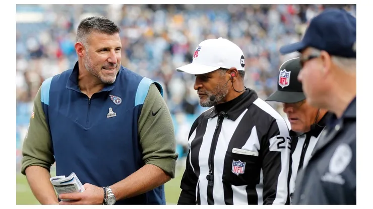 Head coach Vrabel during his time with the Titans