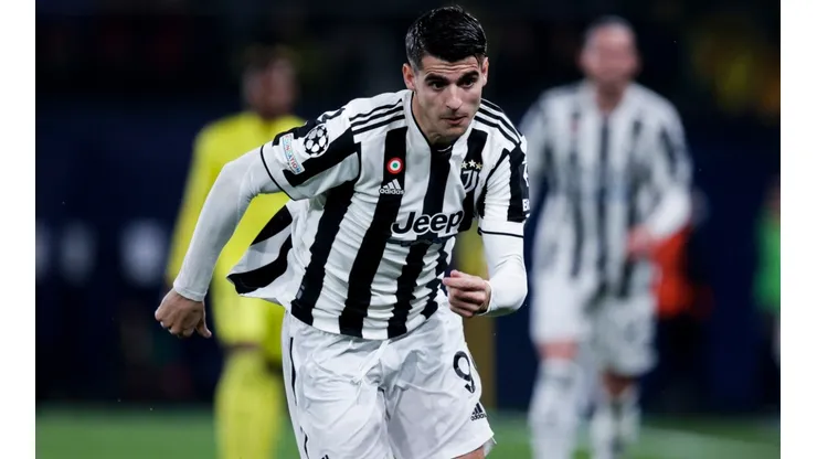 Alvaro Morata of Juventus.