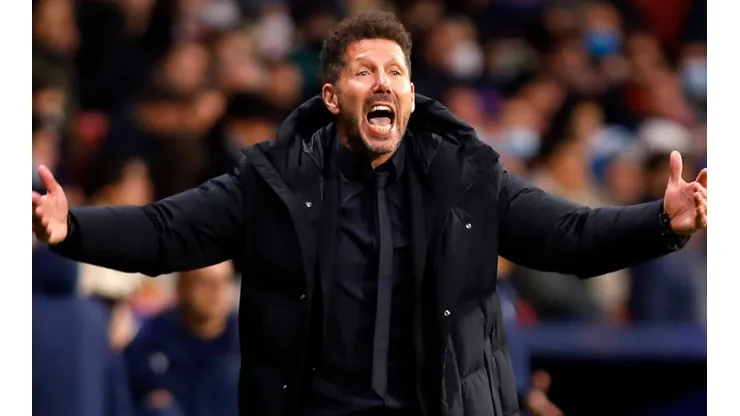 Atletico Madrid head coach Diego Simeone.
