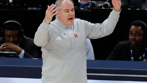 Head coach Pikiell of Rutgers