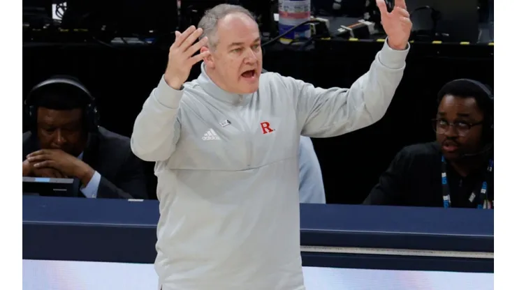 Head coach Pikiell of Rutgers