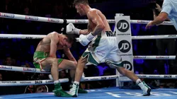 The exact moment when Conlan was knocked out by Leigh Wood
