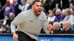 Head coach Drew Valentine of Loyola-Chicago