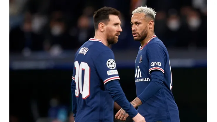 Lionel Messi and Neymar