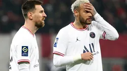 Lionel Mess and Neymar of PSG
