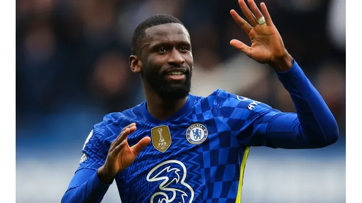 Antonio Rudiger of Chelsea