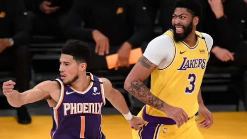 Devin Booker and Anthony Davis